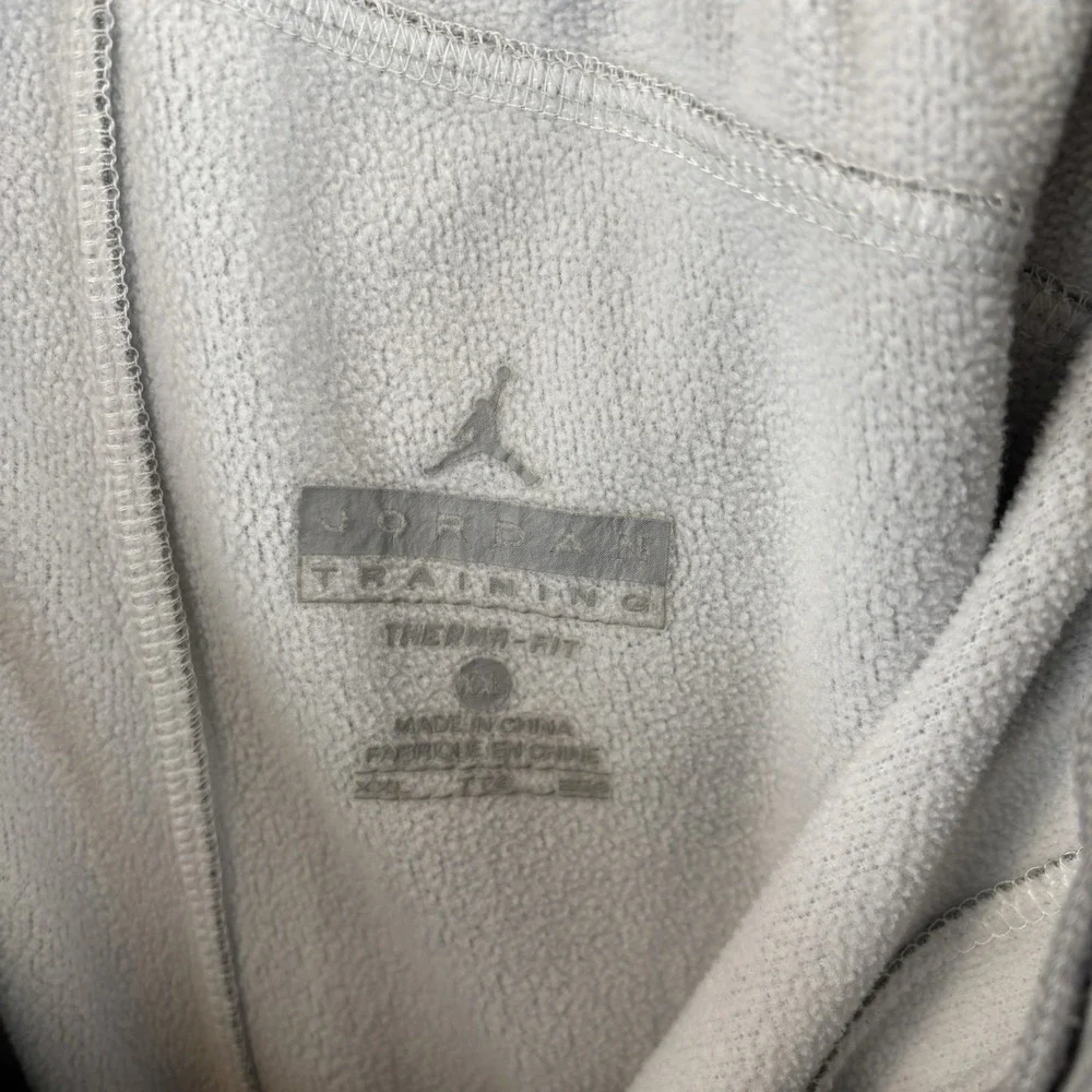 Nike Air Jordan Sweatpants Mens 2XL Gray Therma Fit Training‎ Joggers Track